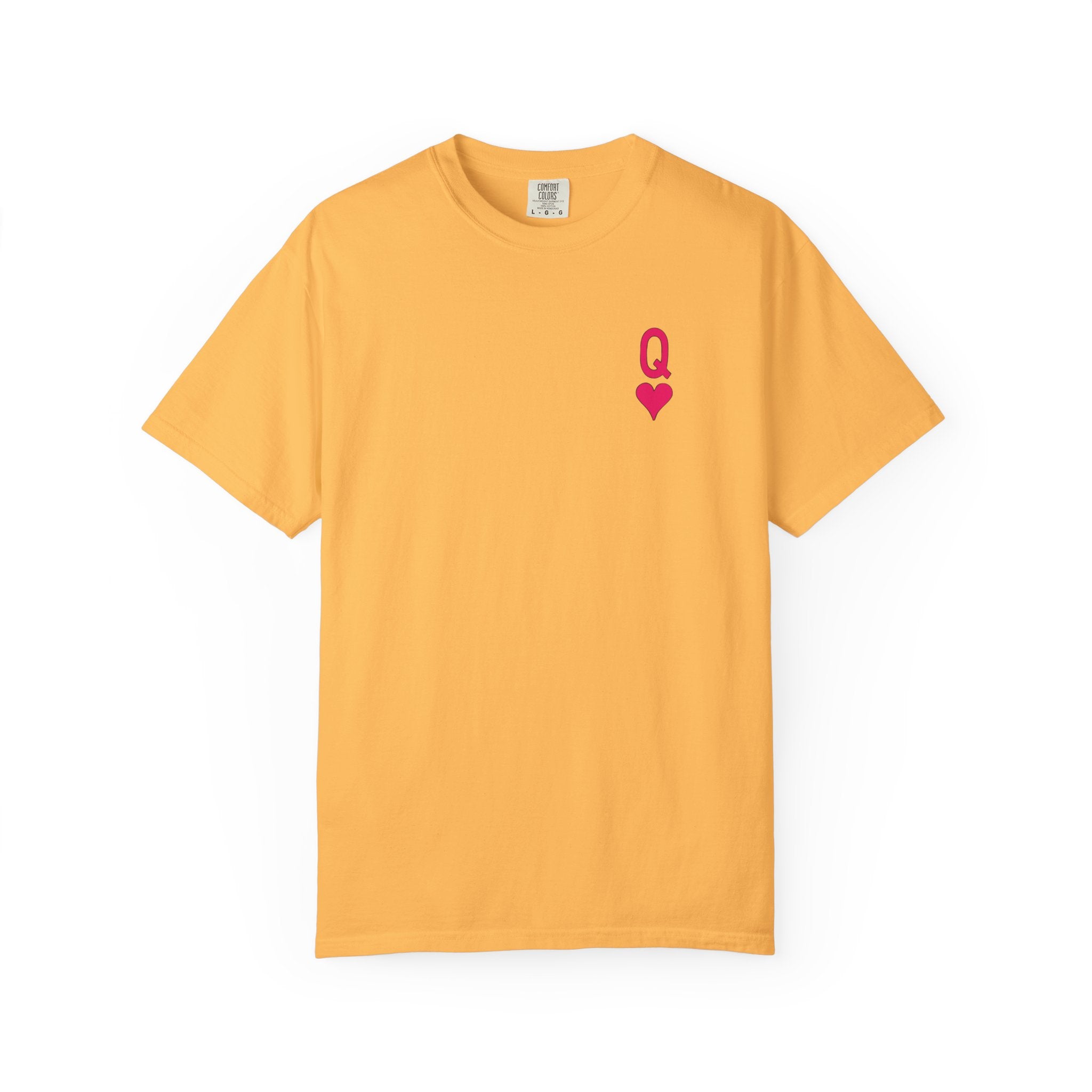 Comfort Colors® Retro Queen of Hearts Vintage Grunge T-Shirt
