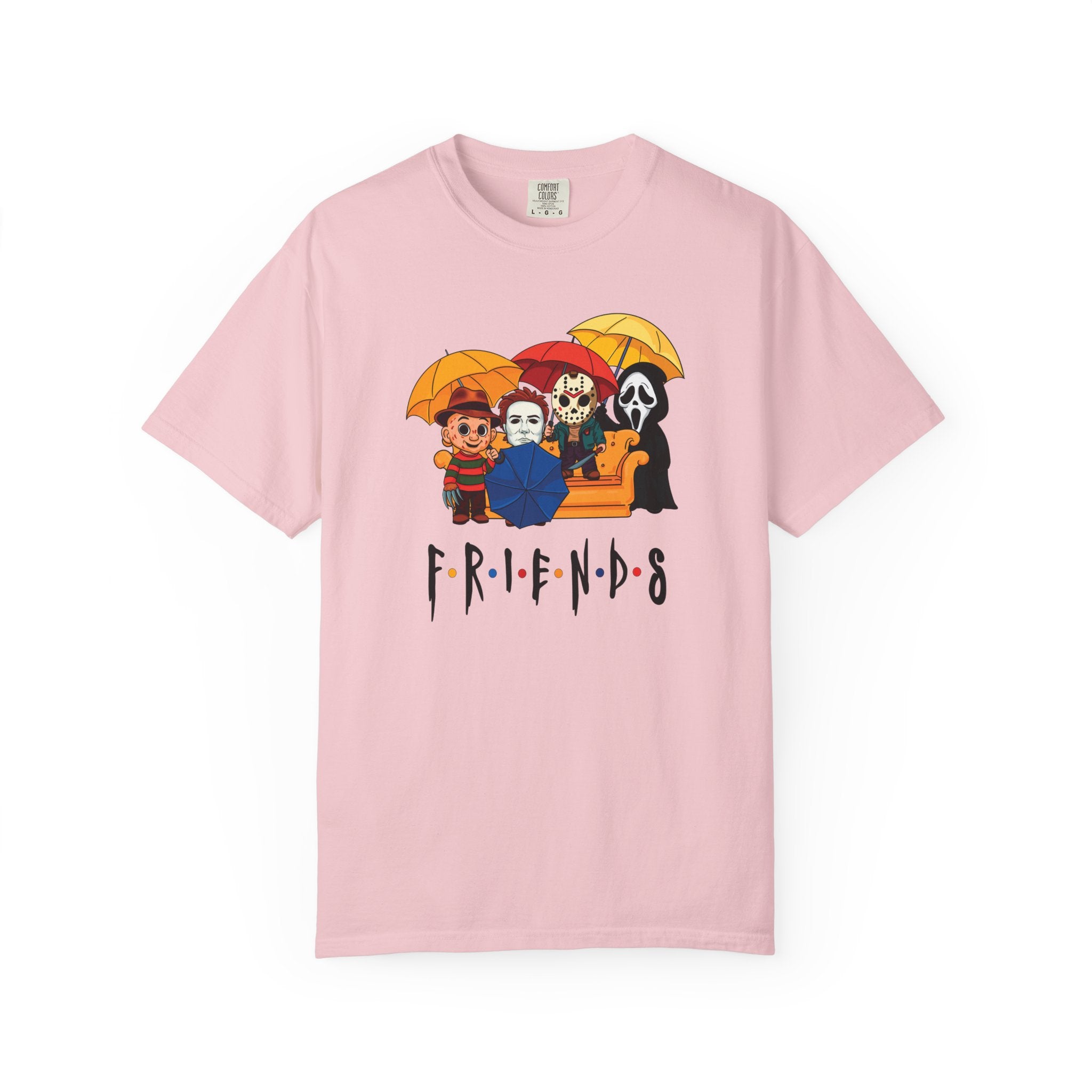 80s Horror Movie Friends Halloween T-Shirt Comfort Colors®