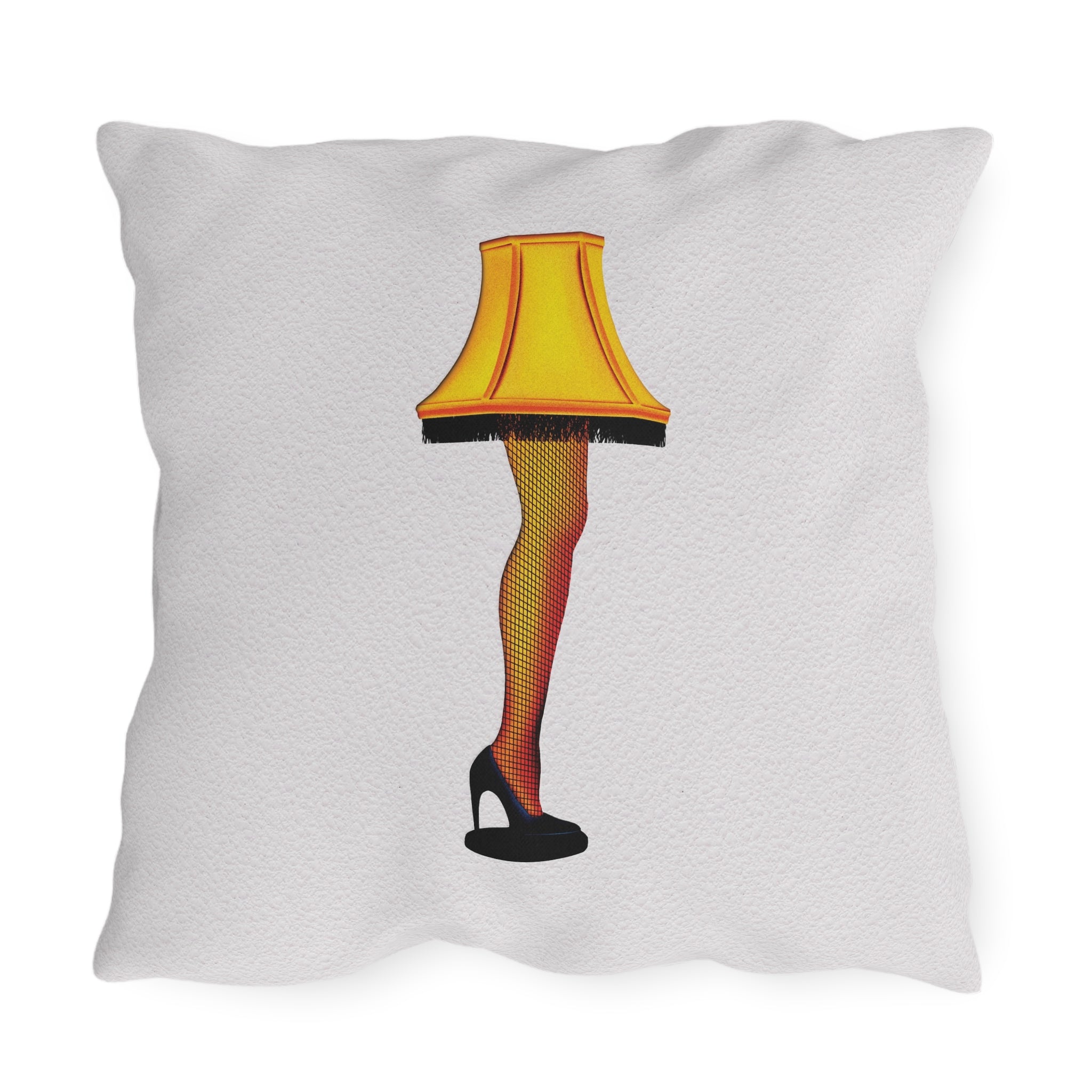 A Christmas Story Leg Lamp Indoor Outdoor Pillow