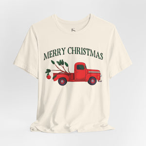 Charlie Brown Christmas Shirt Red Truck Holiday Tee
