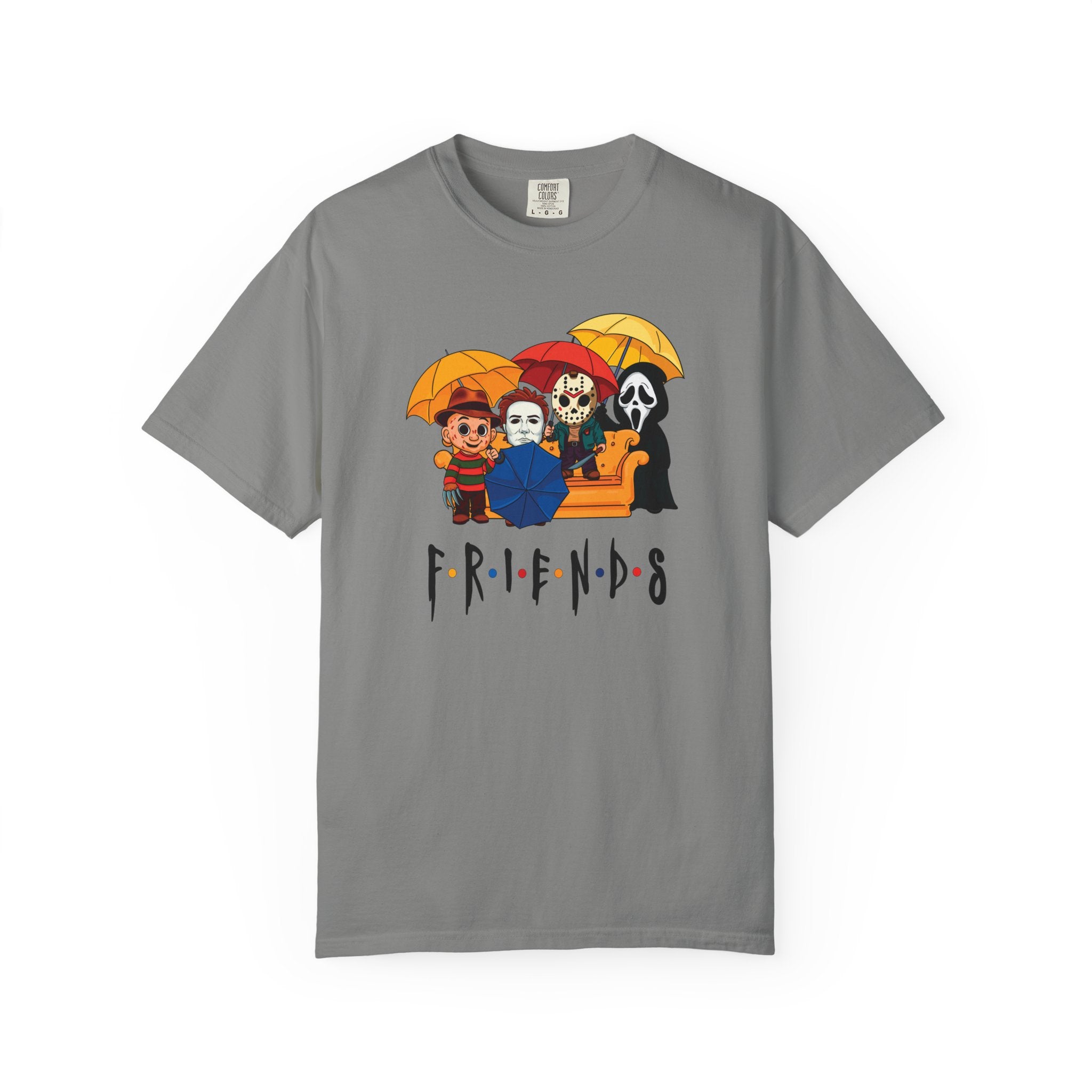 80s Horror Movie Friends Halloween T-Shirt Comfort Colors®