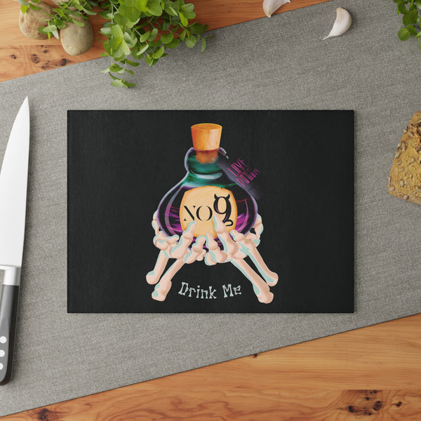 Love Potion Skeleton Kitchen Decor Cutting Board