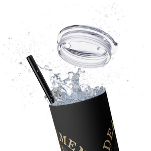 Dead Men Tell No Tales Pirate Skull Tumbler with Straw 20oz