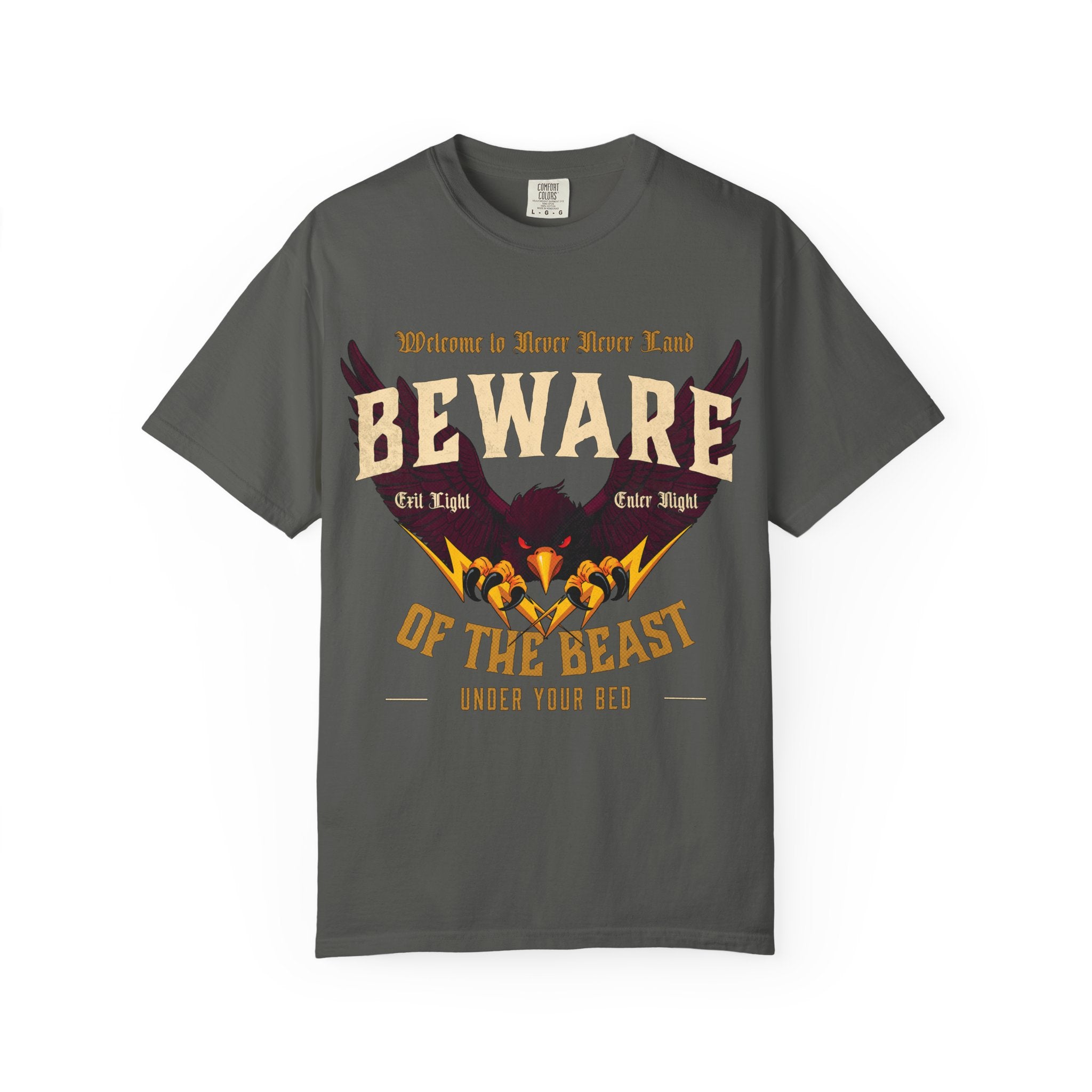 Comfort Colors® Virginia Tech Football Vintage Grunge T-Shirt