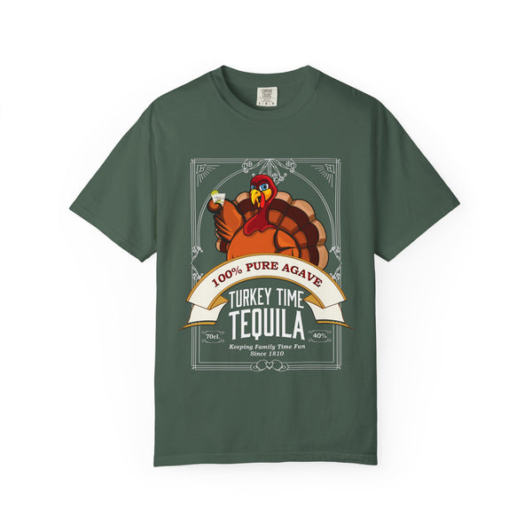 Comfort Colors© Turkey Tequila Funny Holiday T-Shirt
