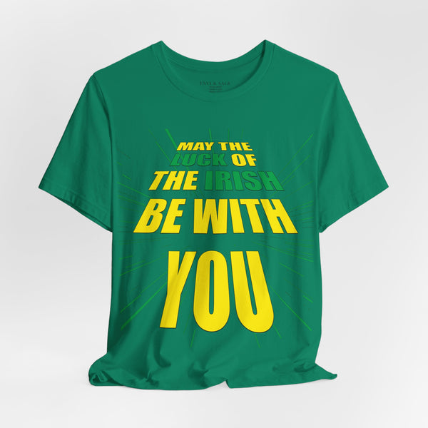 The Luck of the Irish Sci-Fi Funny St. Patrick's T-Shirt