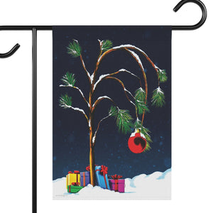 charlie brown christmas yard flag