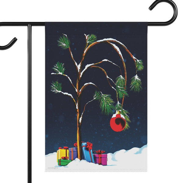 charlie brown christmas yard flag