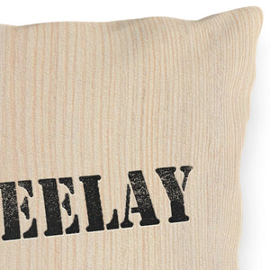 throw pillow with 'Frageelay - A Christmas Story Funny Holiday' design