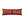 A long rectangular lumbar pillow in dark burgundy with distressed orange text reading 'ENTER NIGHT' across the front, shown on a clean white background.