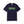 Navy blue t-shirt featuring a distressed green 'ELM STREET' sign graphic printed on the chest.