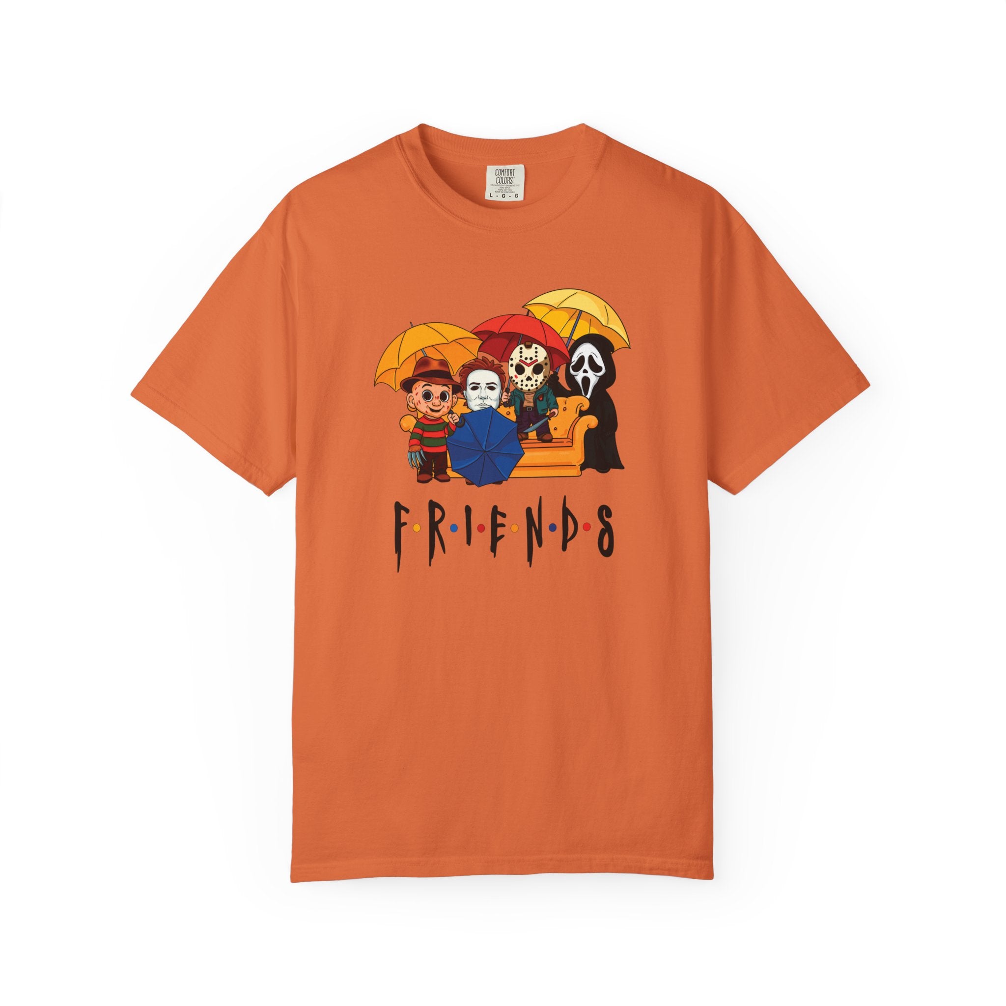 80s Horror Movie Friends Halloween T-Shirt Comfort Colors®