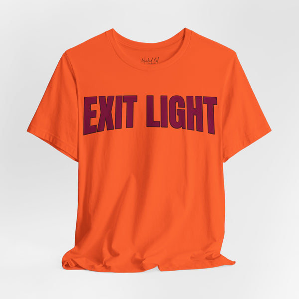 Virginia Tech Football Exit Light Lightning Strike T-Shirt