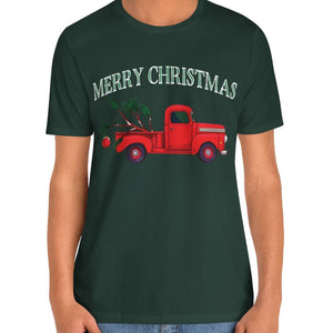 Charlie Brown Christmas Shirt Red Truck Holiday Tee