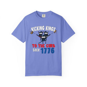 July 4th Kicking Kings Funny T-Shirt Comfort Colors®
