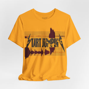 Virginia Tech Metallica Seismograph Chart Start Jumping T-Shirt