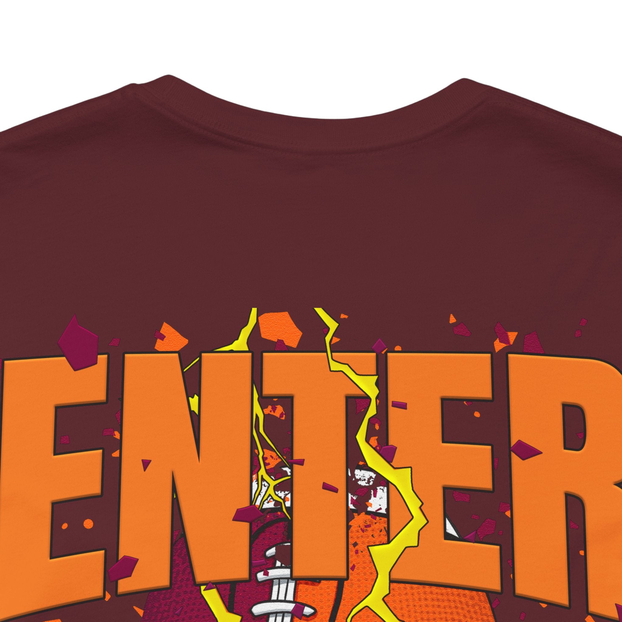 Virginia Tech Football Exit Light Lightning Strike T-Shirt