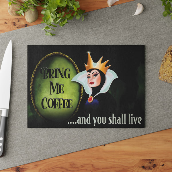 Coffee Lovers Kitchen Decor Cutting Board
