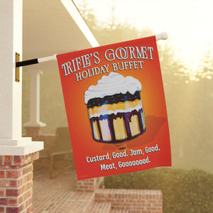 Friends Thanksgiving Funny Yard Flag