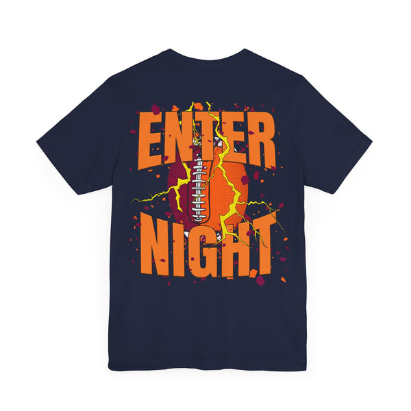 Virginia Tech Football Exit Light Lightning Strike T-Shirt