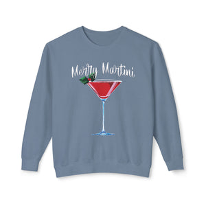 Comfort Colors® Merry Martini Christmas Sweatshirt