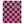 Soft sherpa blanket with 'Pink Checkered Heart' design