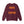 A maroon crewneck sweatshirt shown from the back, featuring the text 'SHAKE THE STADIUM' printed in orange and dark purple.