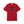 Red t-shirt with embroidered Gen X  text on a white background