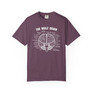 Male Brain Funny Men's T-Shirt Comfort Colors®
