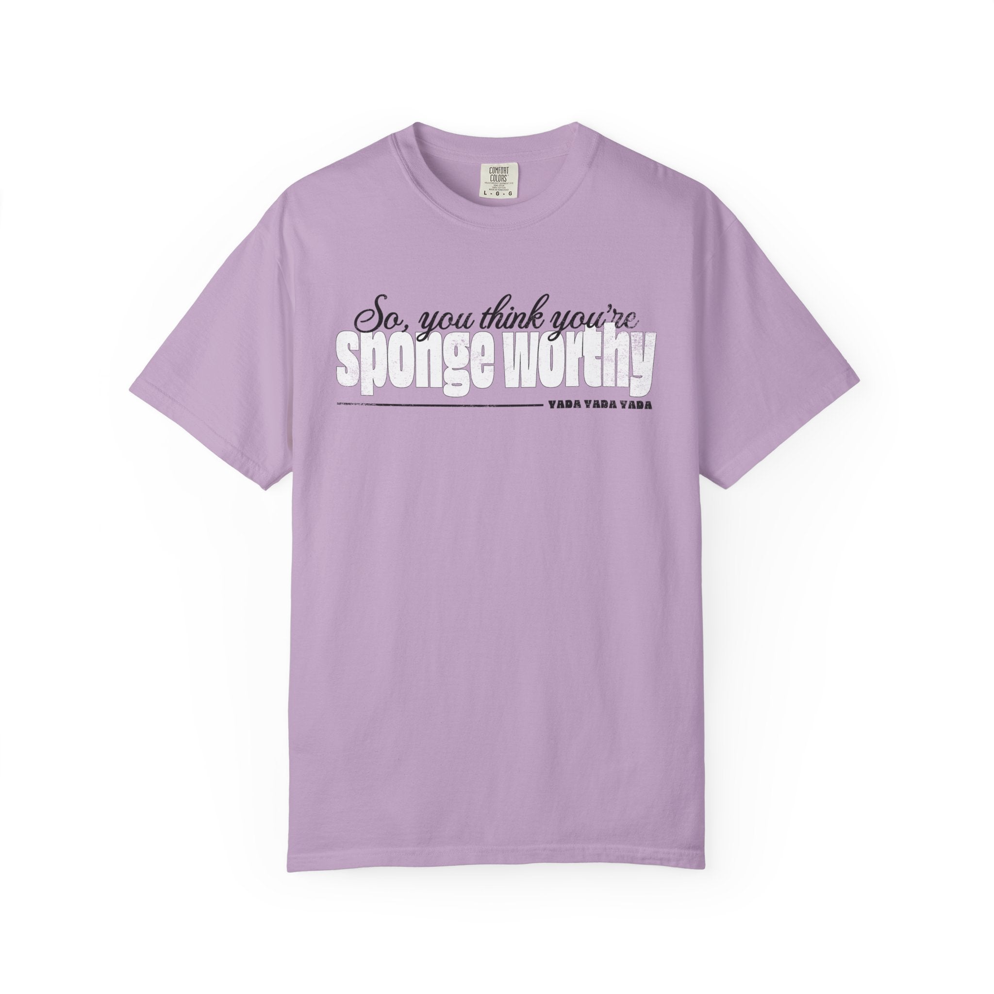 Comfort Colors® Sponge Worthy 90s Seinfeld Grunge T-Shirt