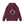 Maroon hoodie with 'Va Tech Football Sandman' design on a plain background