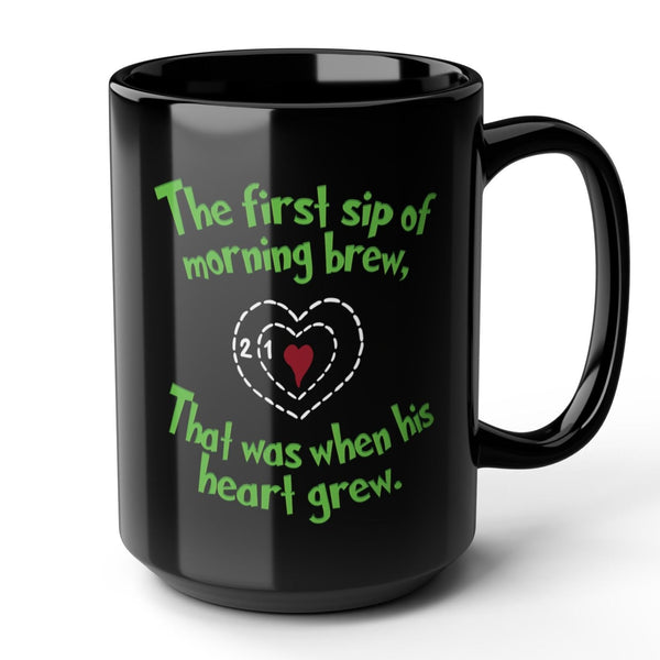 Grinch Christmas Coffee Mug Grinch Heart Grinchmas Drinkware