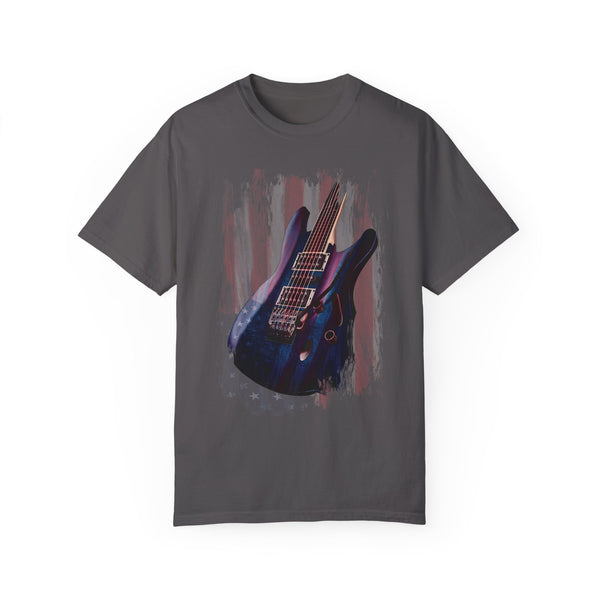 Comfort Colors© American Rock Guitar Patriotic USA T-Shirt
