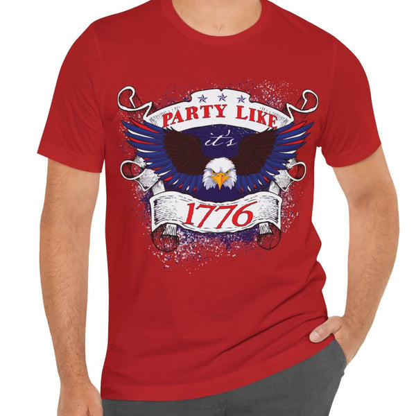 4th of July Eagle 1776 Party Unisex T-Shirt