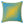 Yellow & Blue Reversible Retro Throw Pillow