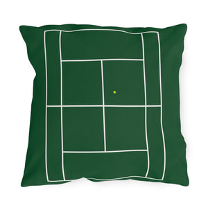 Tennis Outdoor Indoor Patio Throw Pillow