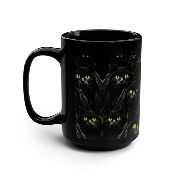 Bewitching Black Cats Mug 15oz