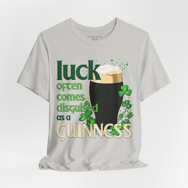 Guinness Lucky Irish St. Patrick's Day Drinking T-Shirt