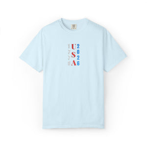 Embroidered USA 250th Patriotic T-Shirt Comfort Colors®