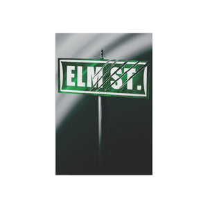 Nightmare on Elm Street Sign Yard Flag