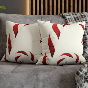 Candy Cane Pillow Cover Modern Holiday Pillow