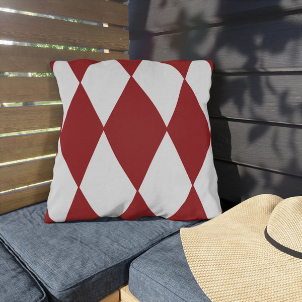 Red & White Diamond Outdoor