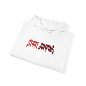 Embroidered Start Jumping VT Football Hoodie