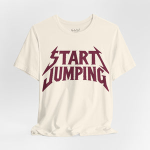 Virginia Tech Football Start Jumping Grunge Style T-Shirt