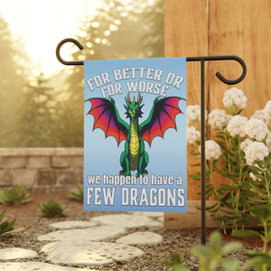Garden flag with 'Khaleesi Dragons Sarcastic Funny' design