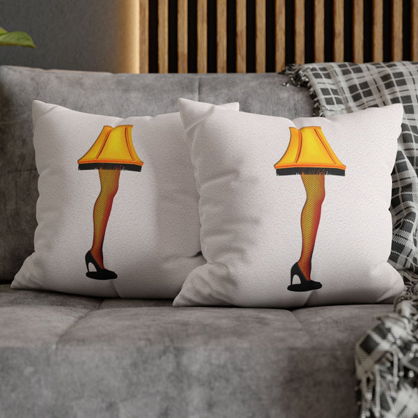 Leg Lamp Pillow Cover Christmas Throw Pillow