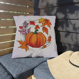Fall Pumpkin Outdoor Throw Pillow