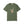 Green t-shirt with skeleton hand making 'rock on' gesture on a white background