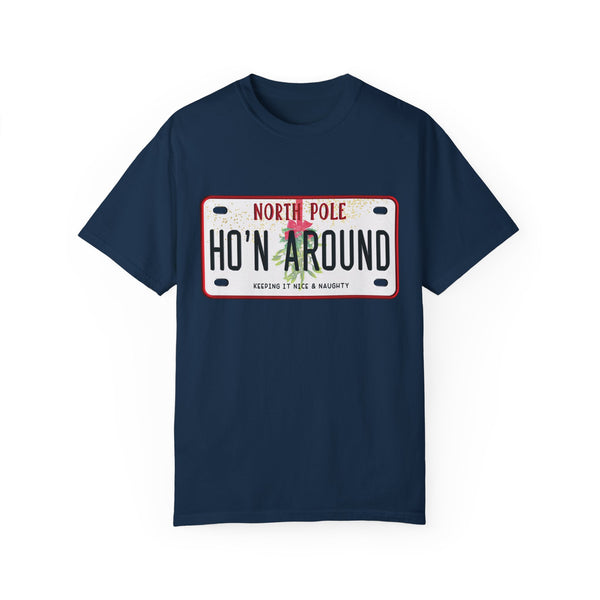Comfort Colors® Ho'n Around Funny Christmas T-Shirt