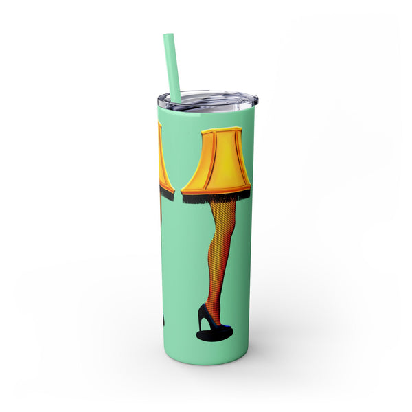Christmas Story Frageelay Leg Lamp Skinny Tumbler 20oz